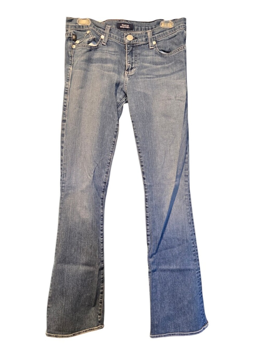 Vintage Rock & Republic Medium Wash Bootcut Jeans Sz 28